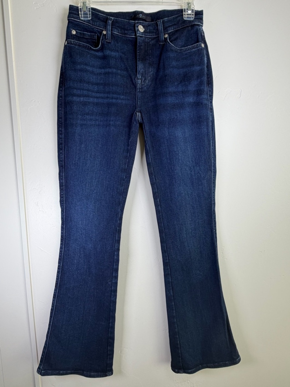 7 For All Mankind Kimmie Bootcut Jeans Dark Wash Size 28